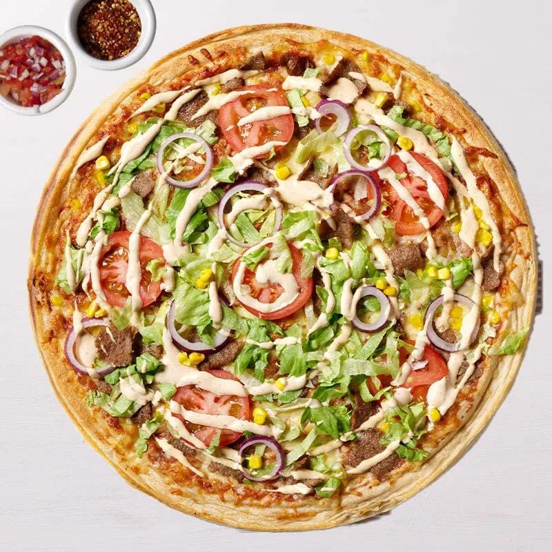 24. Kebabpizza