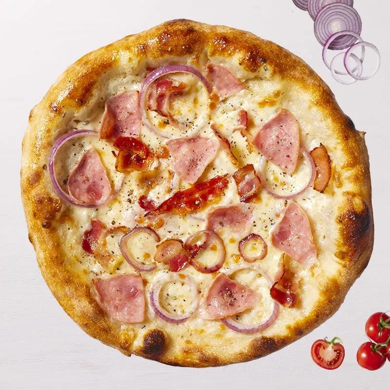 Bacon e Prosciutto 40cm